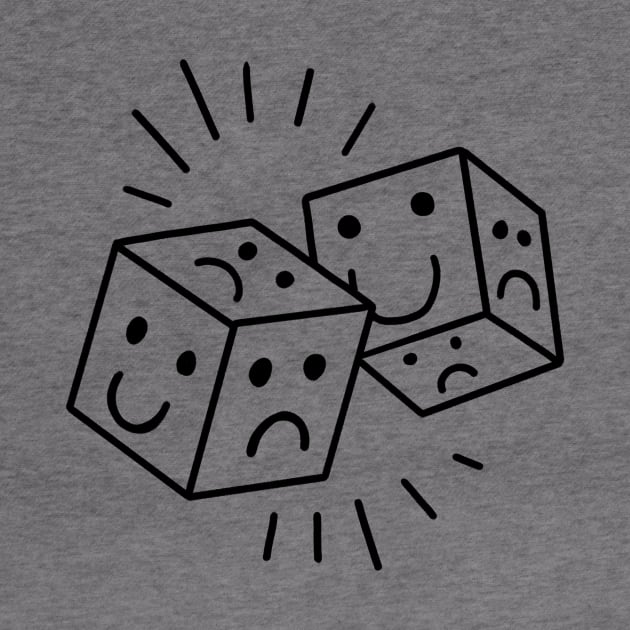 Mood dice by Uglyblacksheep